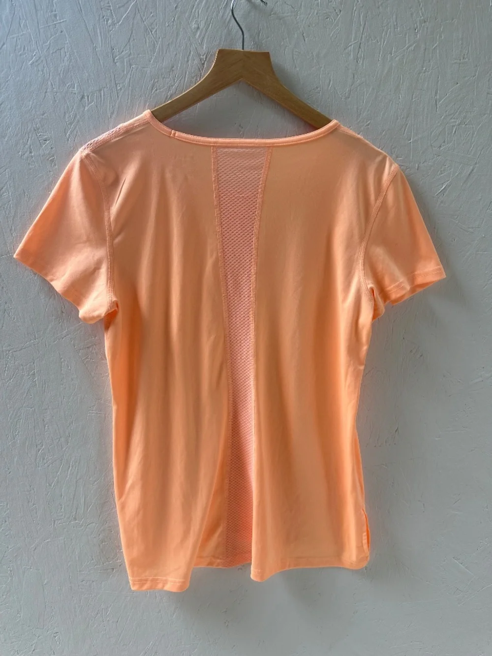 Tek Gear Dry Tea Women's Orange Athletic Tee Large